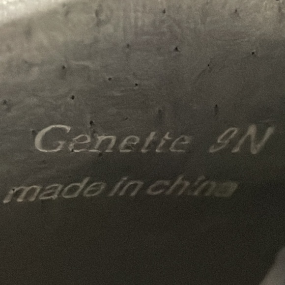 J.Renne, semi sheer material, heels. - Picture 13 of 14